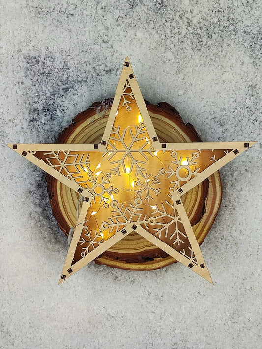 Étoile de Noël LED