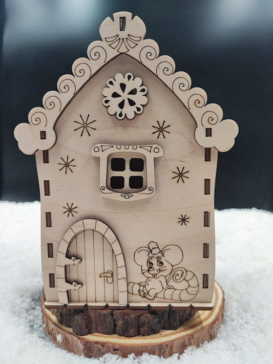 Maison de bonbons de Noël